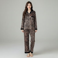 Pyjama Léopard Doux – Femme