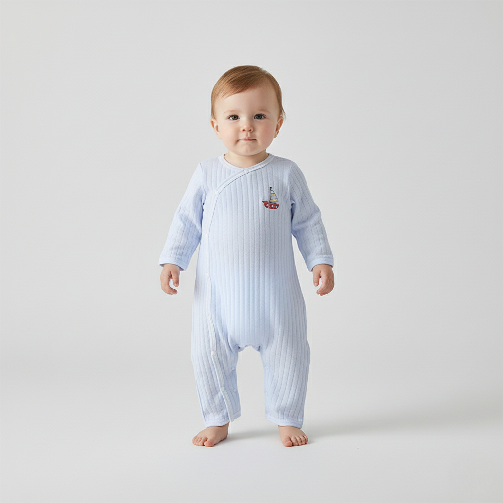 Pyjama Côtelé Coton – Bébé Image
