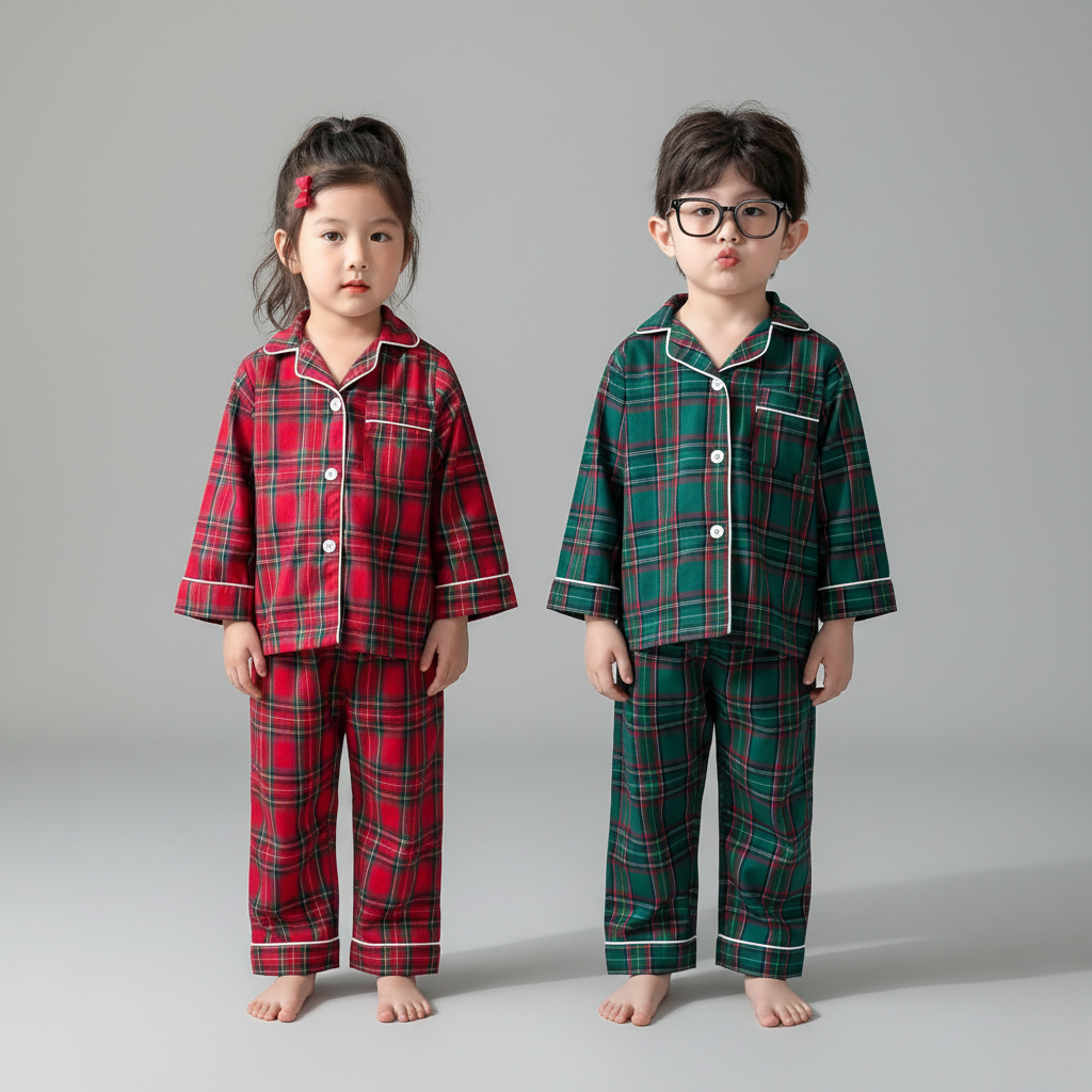Pyjama Carreaux – Enfant Image