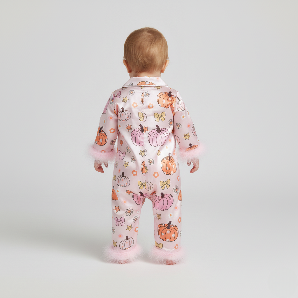 Pyjama Halloween Satiné Fourrure – Bébé