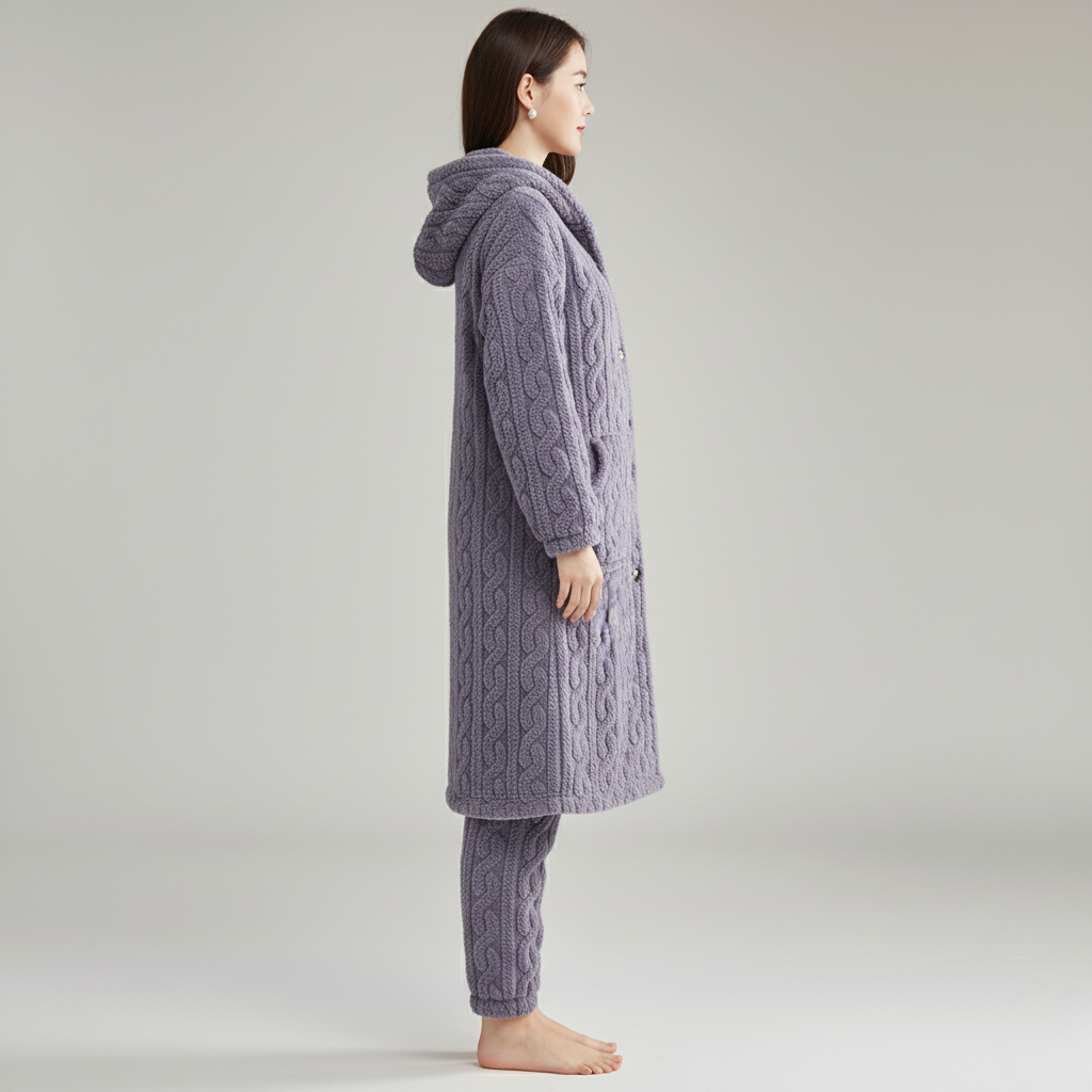 Pyjama Long Pilou – Femme
