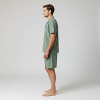 Pyjama Court Carreaux – Homme