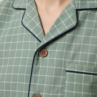 Pyjama Court Carreaux – Homme