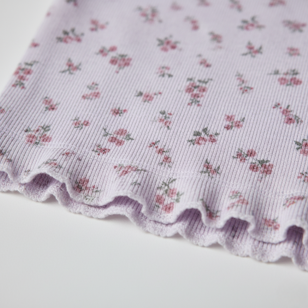 Pyjama Long Fleuri – Femme
