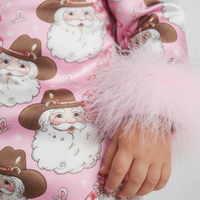 Pyjama Noël Satiné Fourrure – Bébé