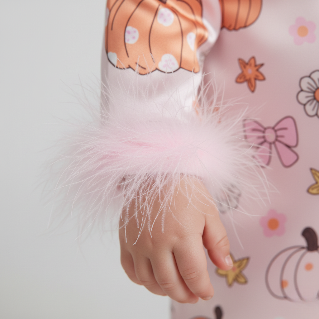 Pyjama Halloween Satiné Fourrure – Bébé