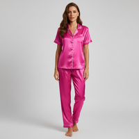 Pyjama Élégant Satin – Femme