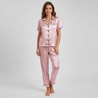 Pyjama Élégant Satin – Femme