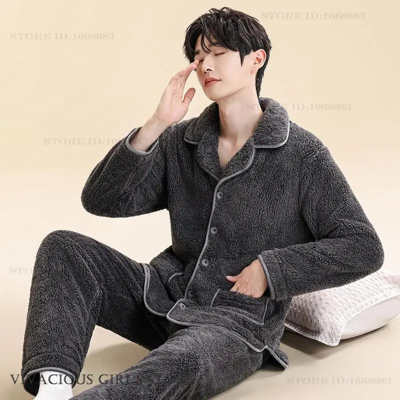 Pyjama Homme En Polaire