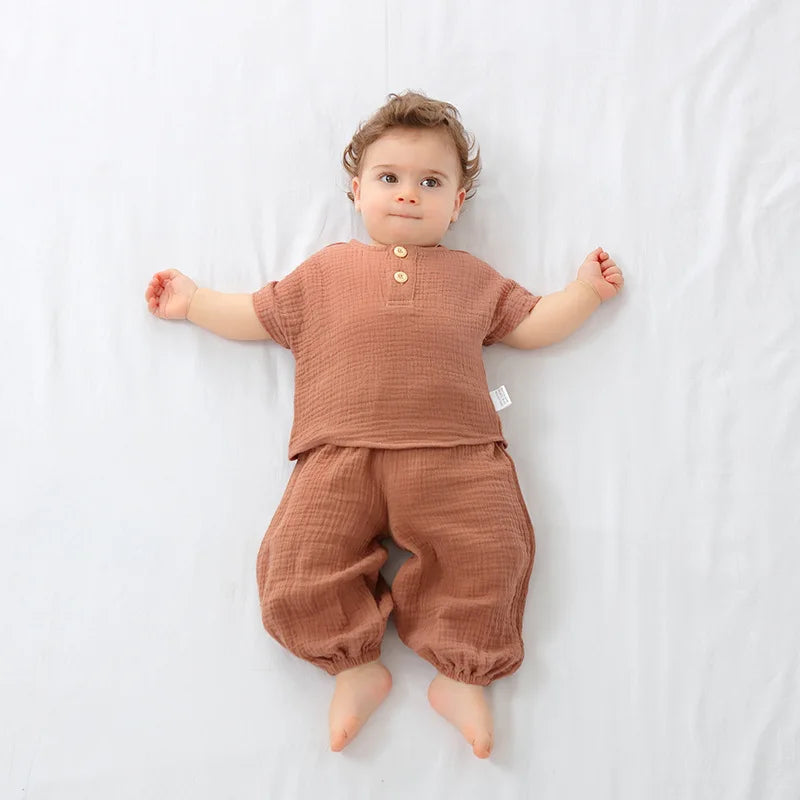 Pyjama Court d'Été – Bébé