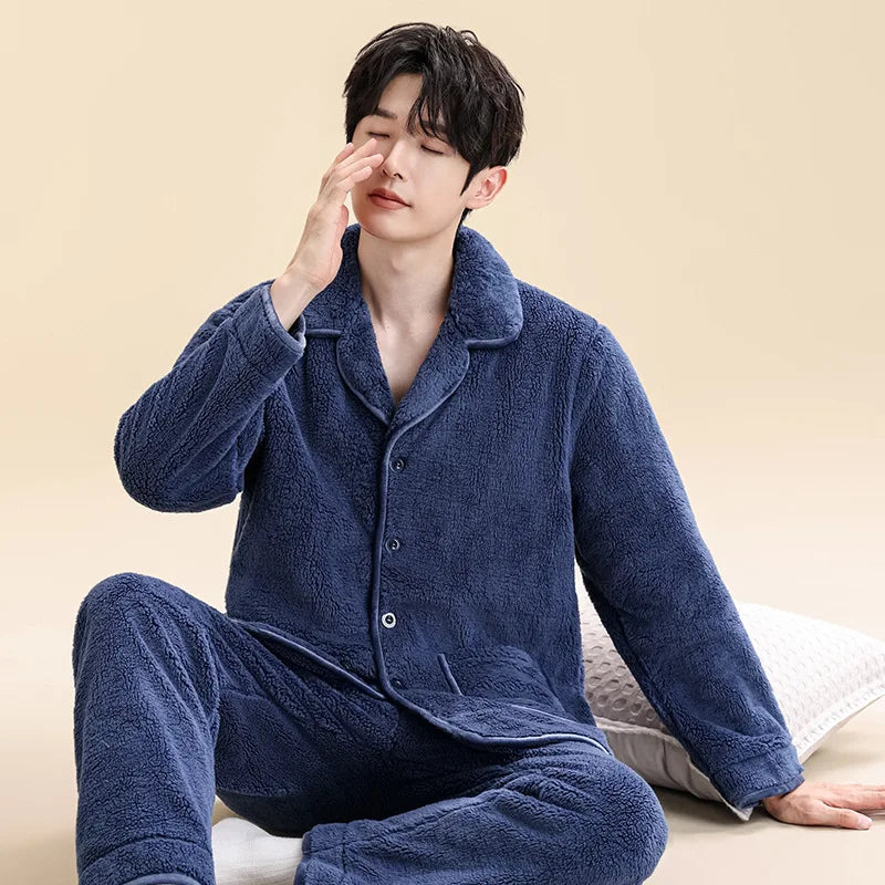 Pyjama Homme En Polaire