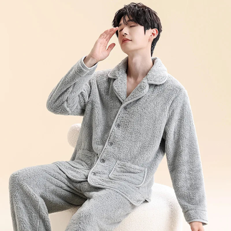 Pyjama Homme En Polaire