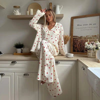 Pyjama Coton Coeur – Femme