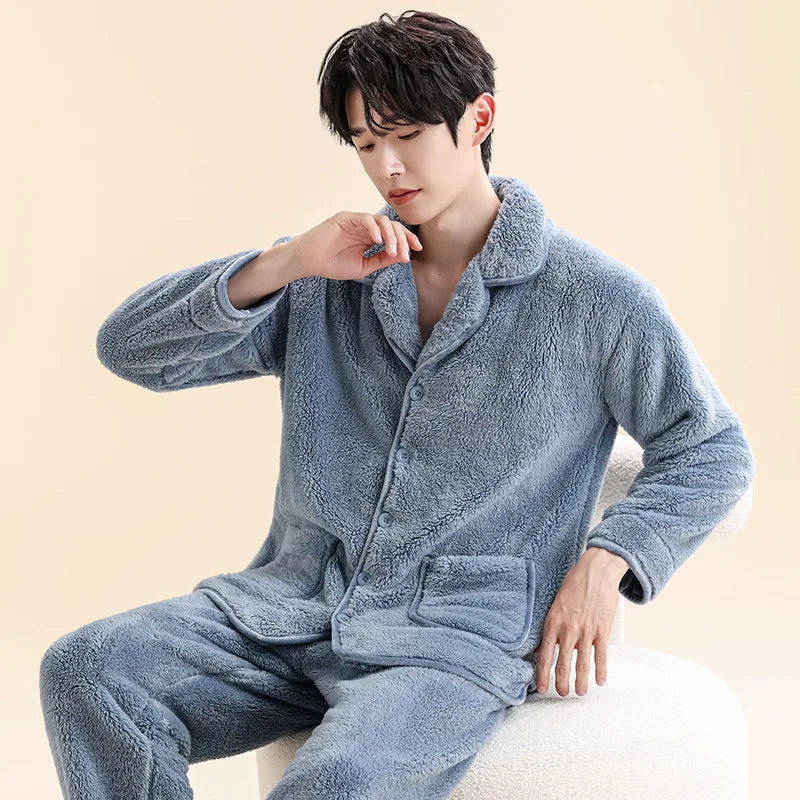 Pyjama Homme En Polaire
