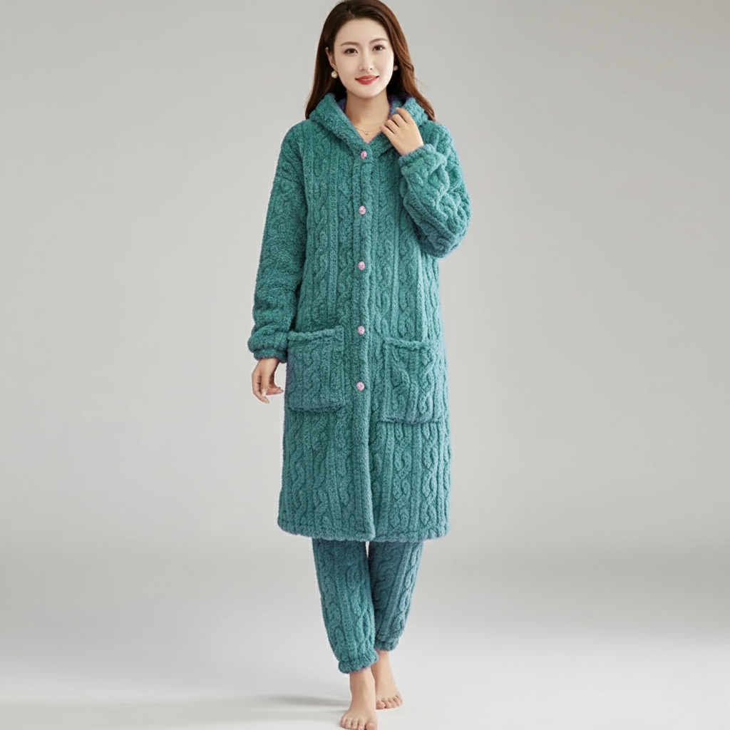 Pyjama Long Pilou – Femme