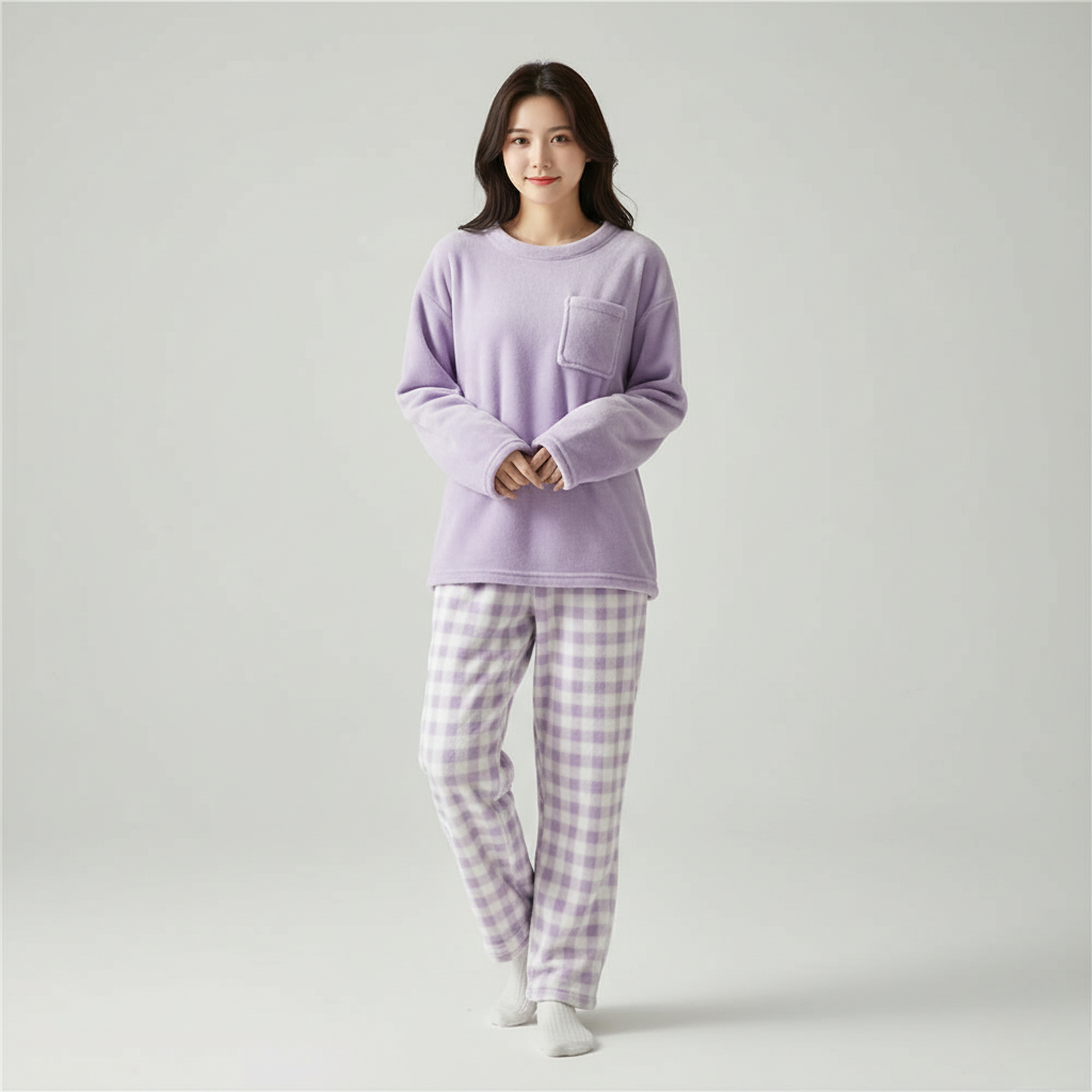 Pyjama Doux Polaire – Femme
