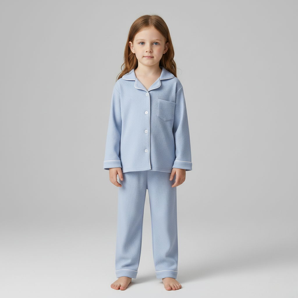 Pyjama Côtelé Doux – Enfant