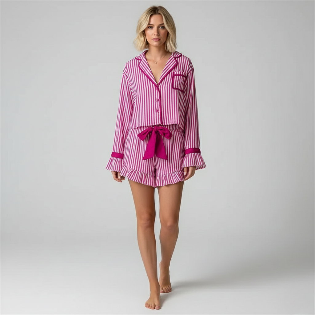 Pyjama Short Noël – Femme