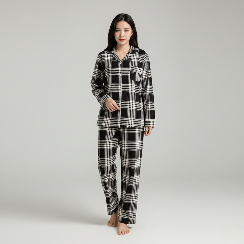 Pyjama Intemporel Carreaux – Unisexe