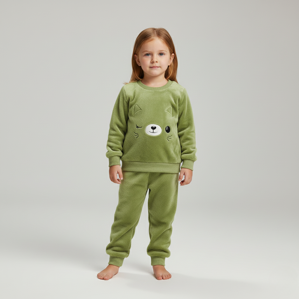 Pyjama Motif Chat – Enfant
